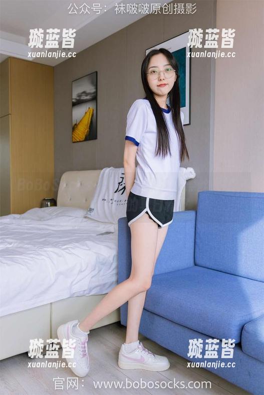 BoBoSocks袜啵啵-果冻 BoBoSocks袜啵啵 - 果冻的黑丝大腿袜,原图里的夏日调皮
