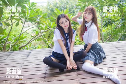 IMiss爱蜜社 - 冰冰儿和她的白丝原图，保证引发一阵骚动！