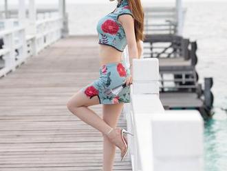 MiStar魅妍社 – FoxYini孟狐狸与豹纹，大胆撞色挑战，原图直击你的视觉！