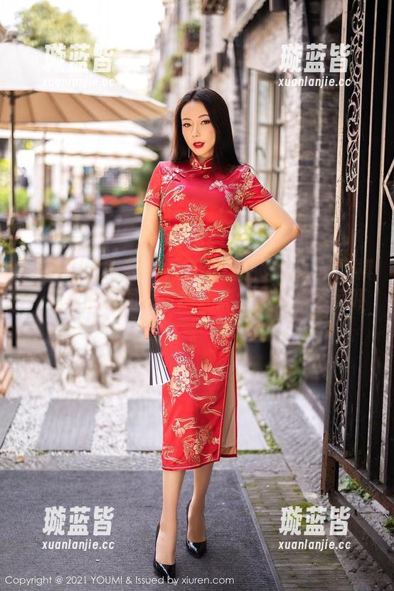 YouMi尤蜜荟 - 万圣节撞上Cris_卓娅祺：免费的原图，可能还能给你带来个惊吓。