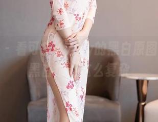 秀人网 – 看可乐Vicky的黑白原图，原来黑白也能这么复杂