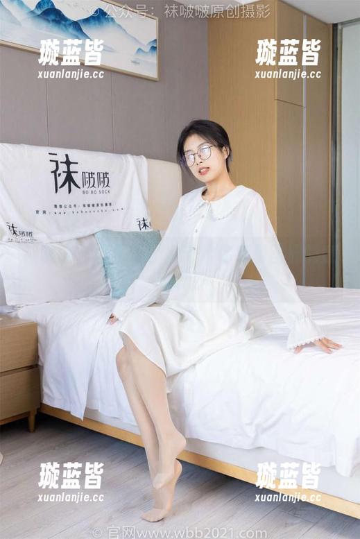 袜啵啵 - 短黑丝？小沫给你免费图册的意外收获